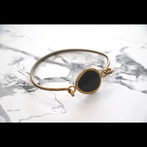 Black and Gold Bracelet
